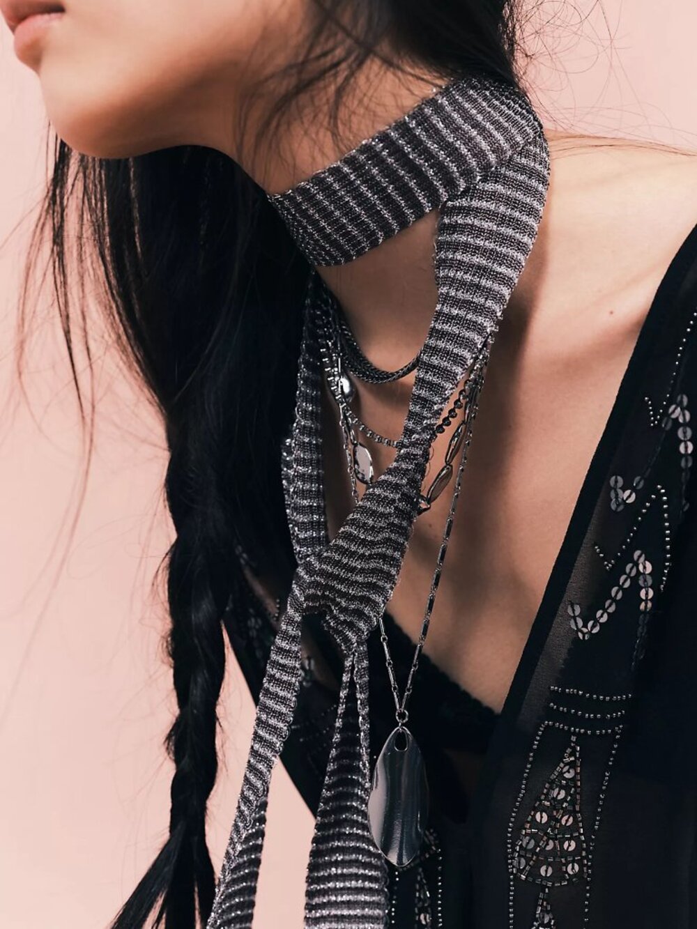 Closing Hour Skinny Scarf